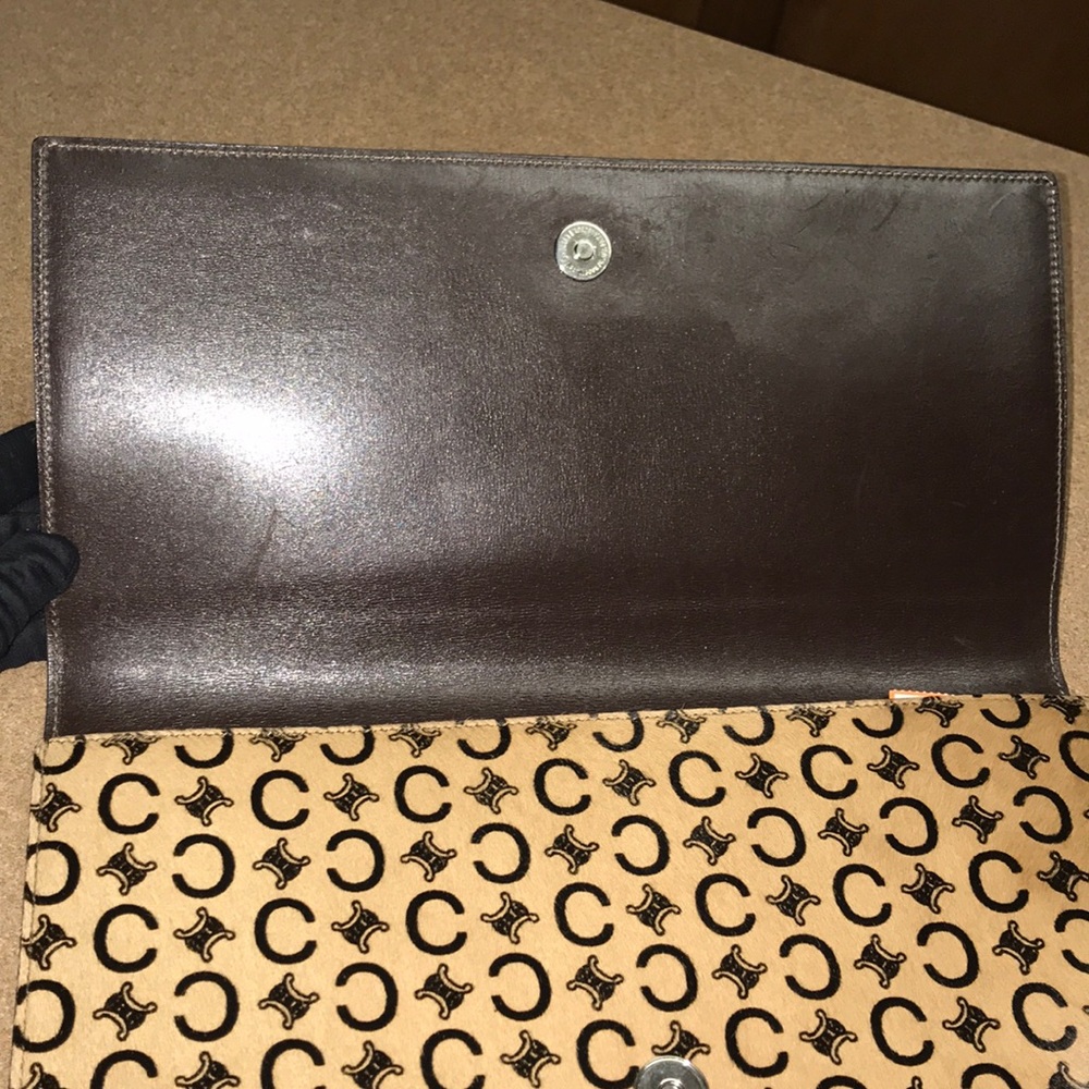 Celine  Exclusive Large Calf Hair Clutch Bag💥sale - Picture 4 of 8